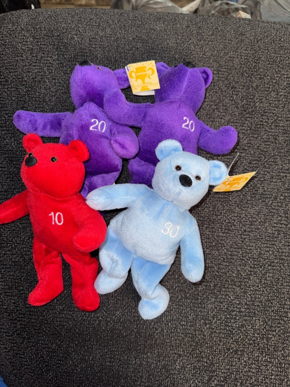 Nutrisystem Weight Loss Plush Bears 10 20 30
